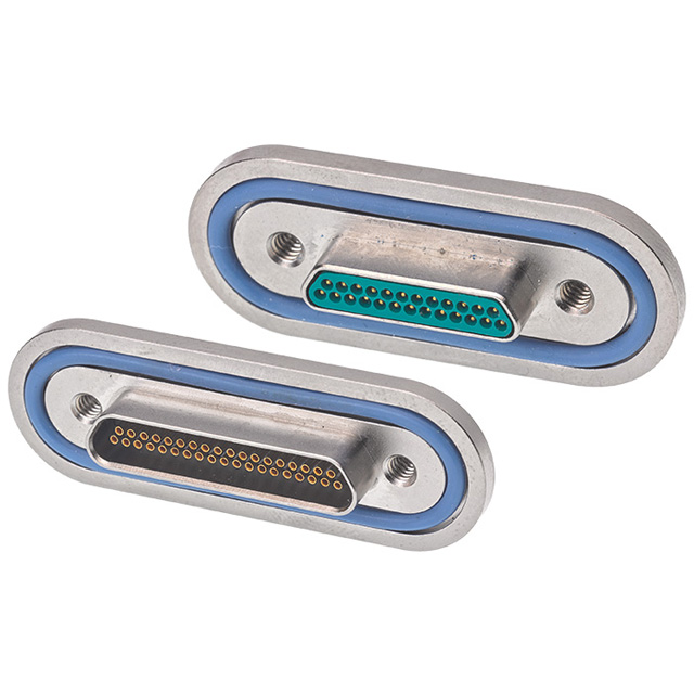 Cinch hermetically sealed micro-D connectors