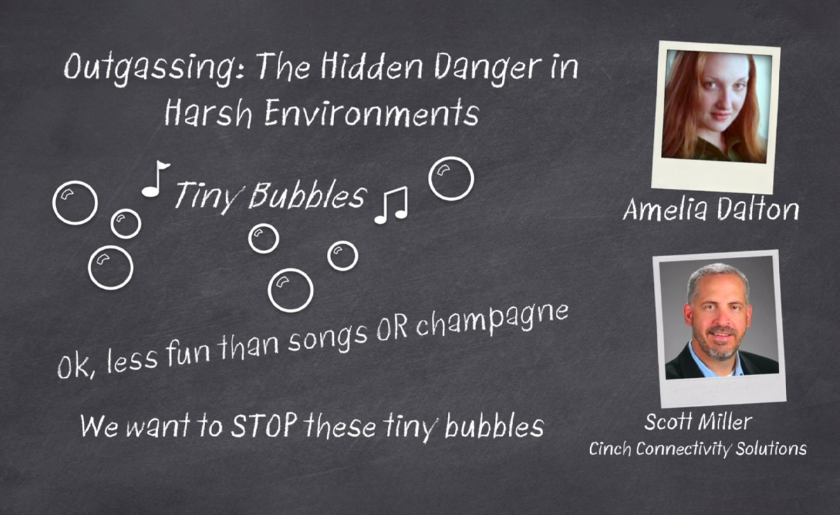 Cinch Director of Product Management Scott Miller Discusses Outgassing and The Hidden Danger in Harsh Environments