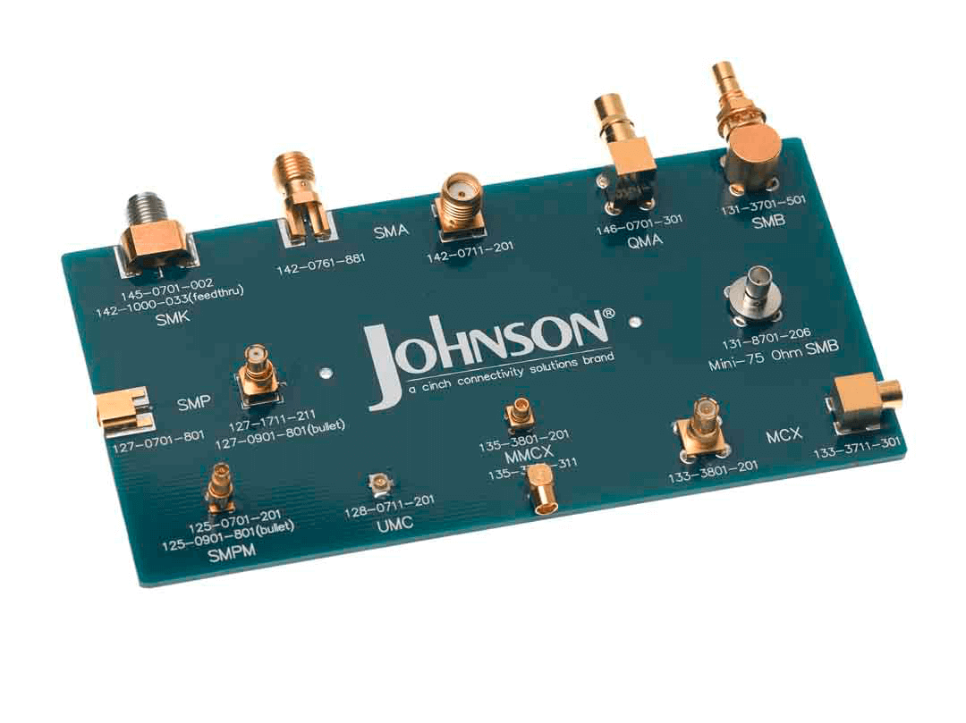 Cinch Johnson™ sample board.